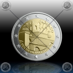 2 EVRO MONAKO 2026 (Duchy of Valentinois) PP/PROOF